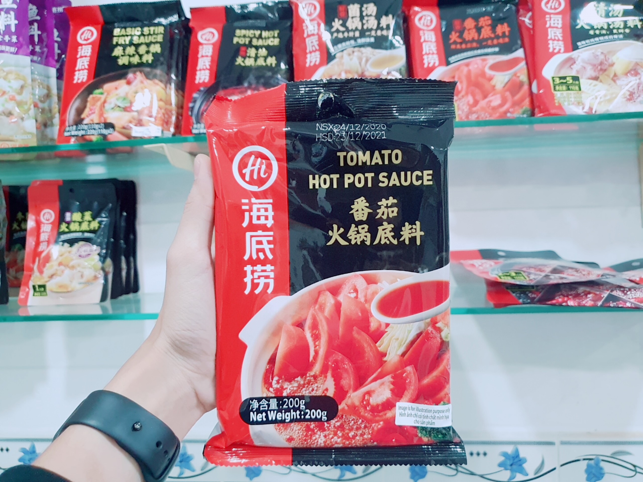 Gói lẩu haidilao