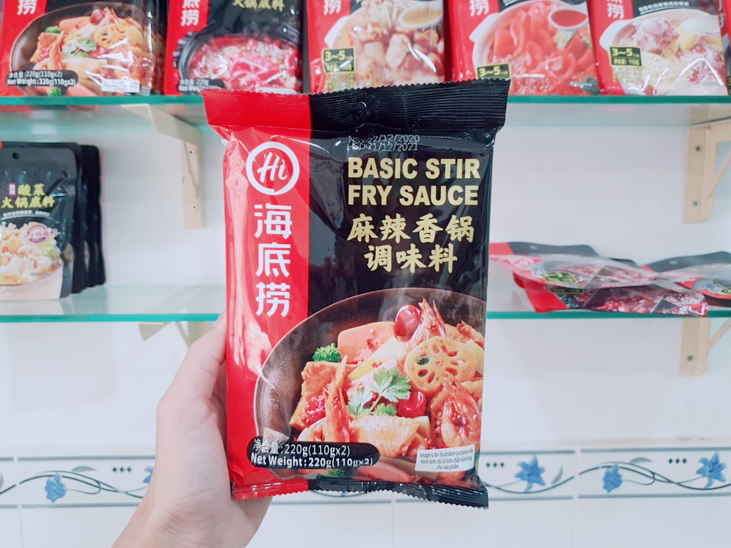 Gói lẩu haidilao