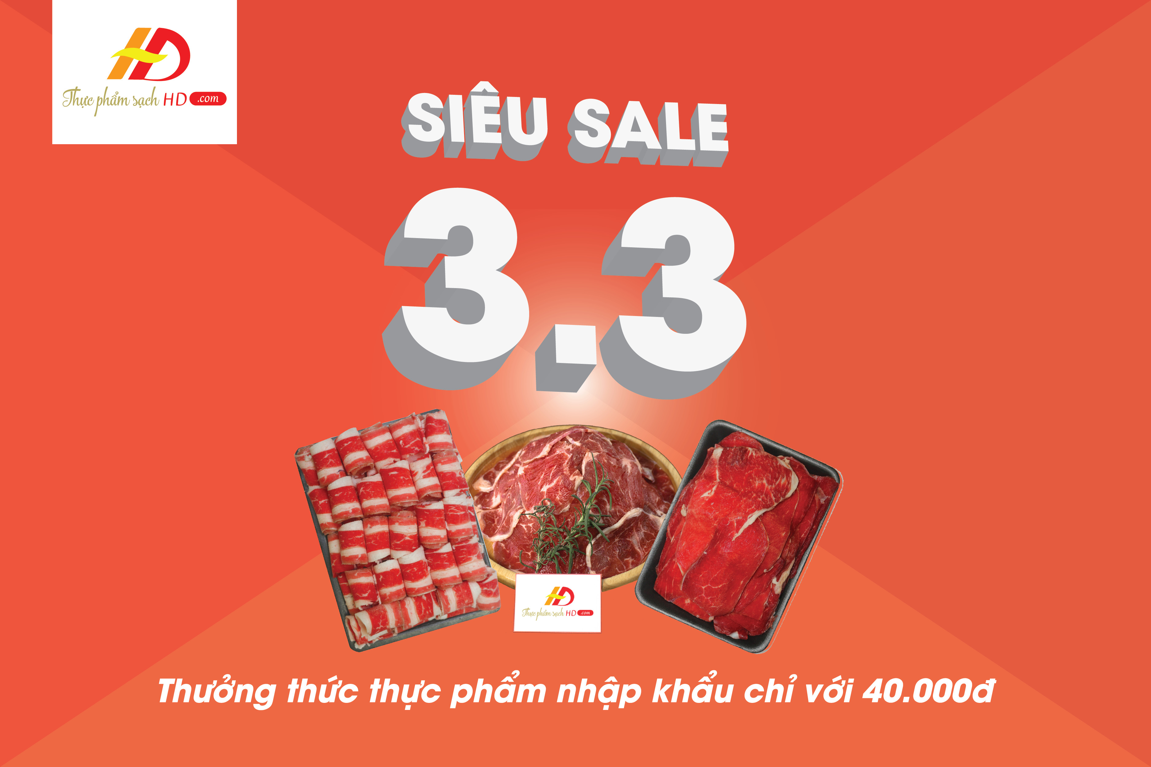 Sale bùng nổ 3.3