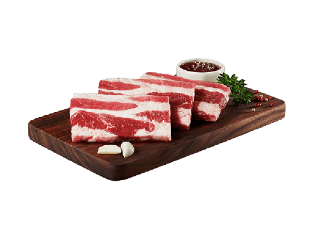 Ba rọi bò Mỹ steak - 200 gr tiện lợi