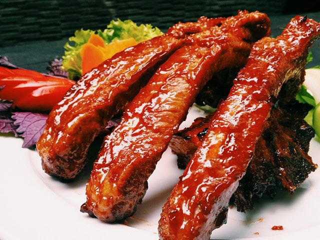 SƯỜN BBQ HEO TÂY BAN NHA
