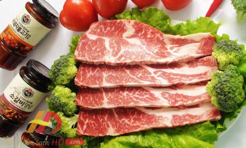 Sườn bò Nga rút xương Prime