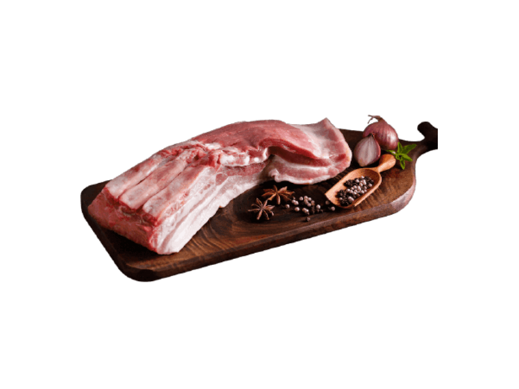 Ba chỉ heo rút sườn Mikar