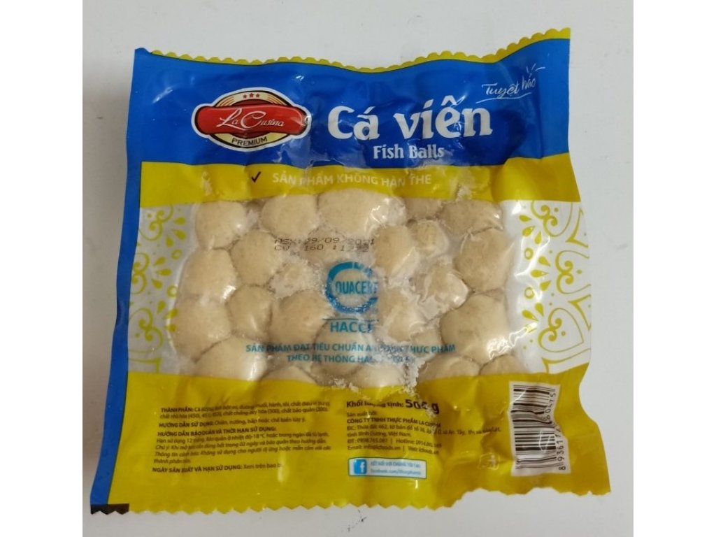 Cá viên ngon thả lẩu - Gói 500gr