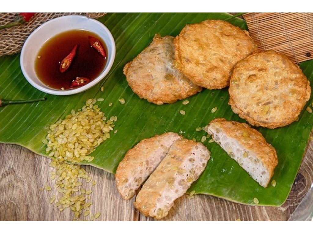 Chả cốm Mễ Trì