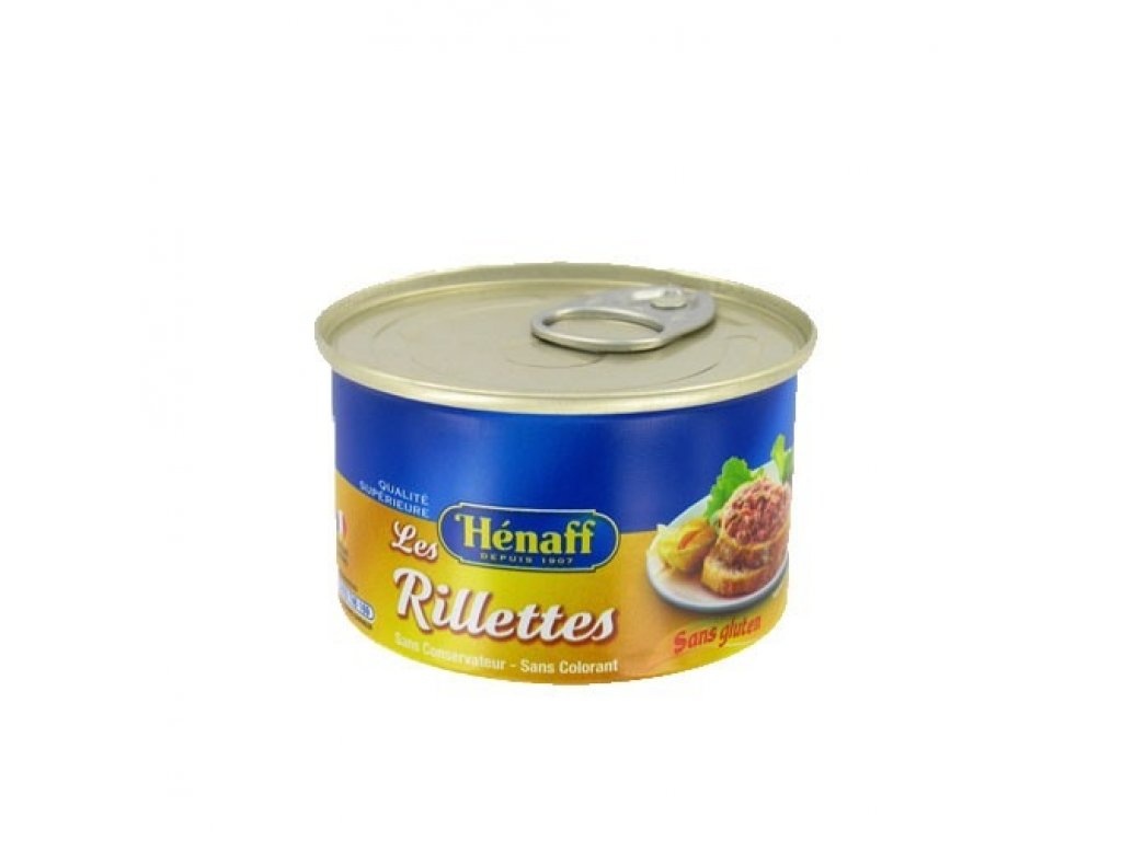 Pa tê thịt heo Rillettes Henaff 130g - HENAFF PORK RILLETTES 130G