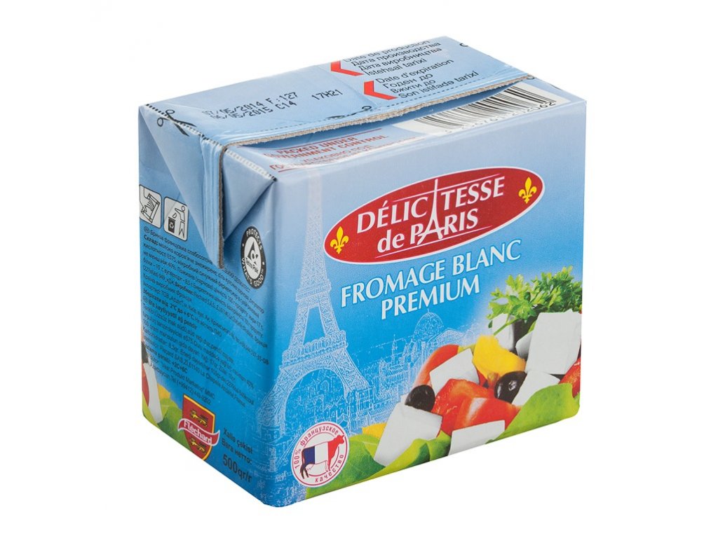 Phô mai trắng Delicatesse 500g - DELICATESSE WHITE CHEESE 500G