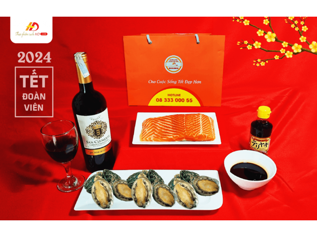 Quà Tết 2024 - Set Quà Đoàn Viên - Hải Sản Sang Trọng