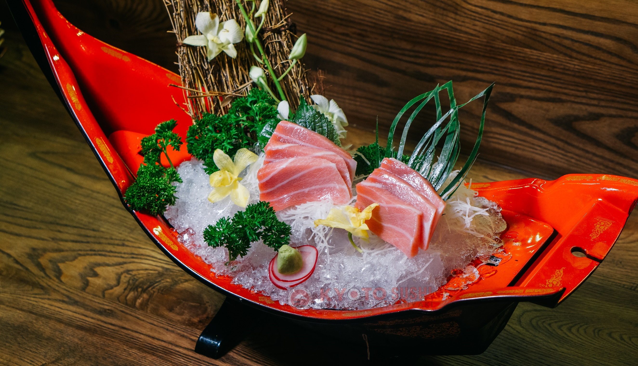 sashimi hải sản